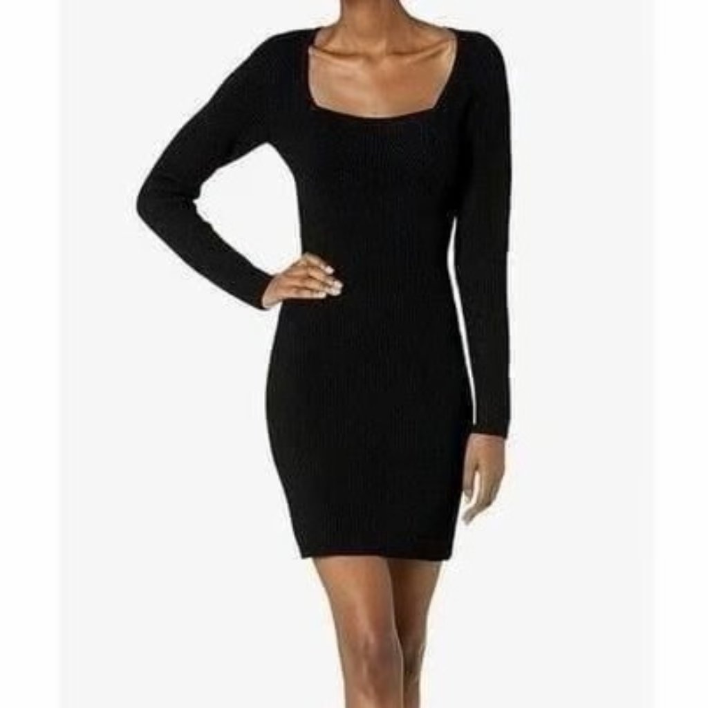 The Kooples Ribbed Knit Mini Dress